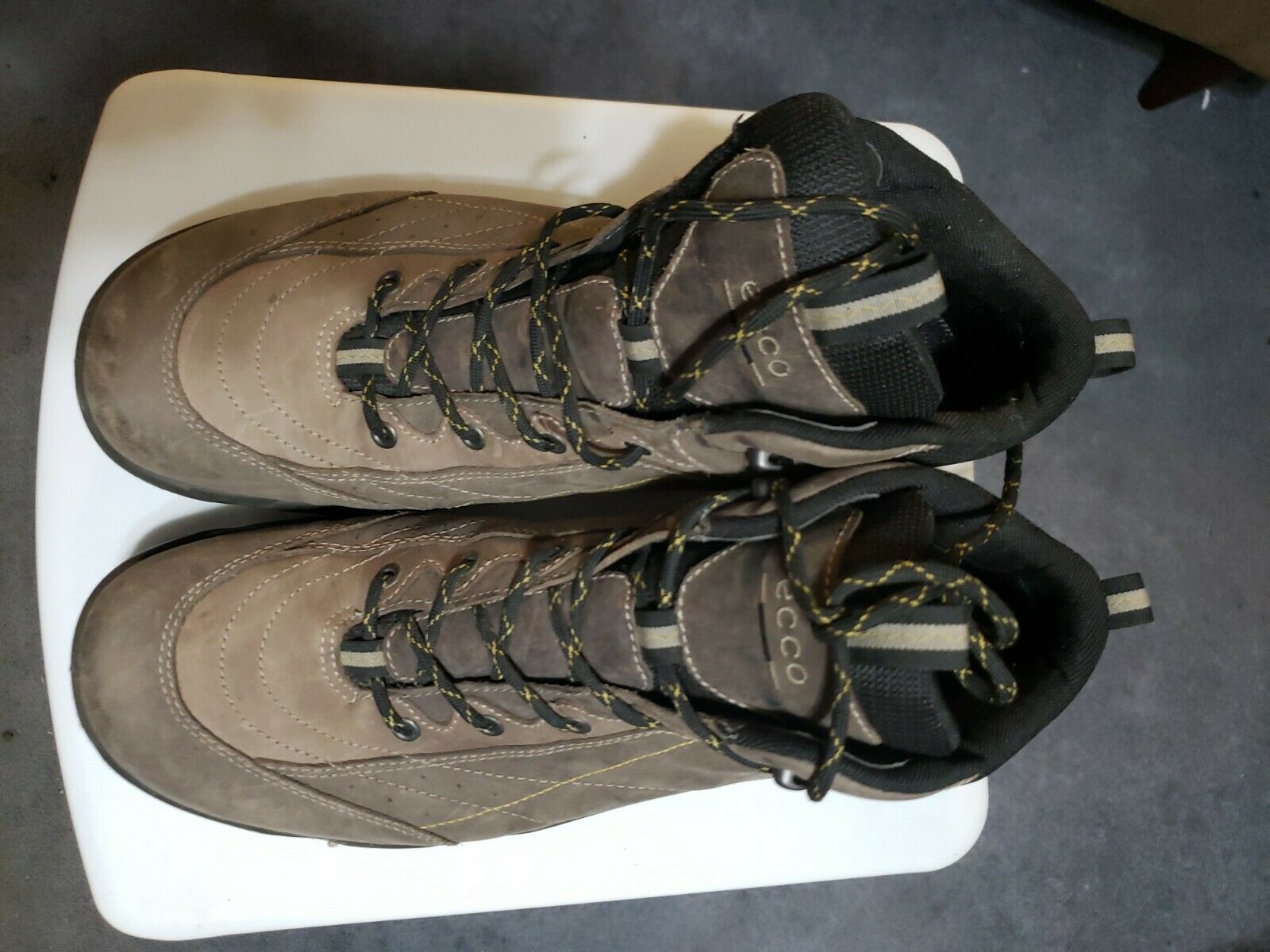 Ecco Yak Hiking Trail Boots Great Condition 47 Europe 13 US