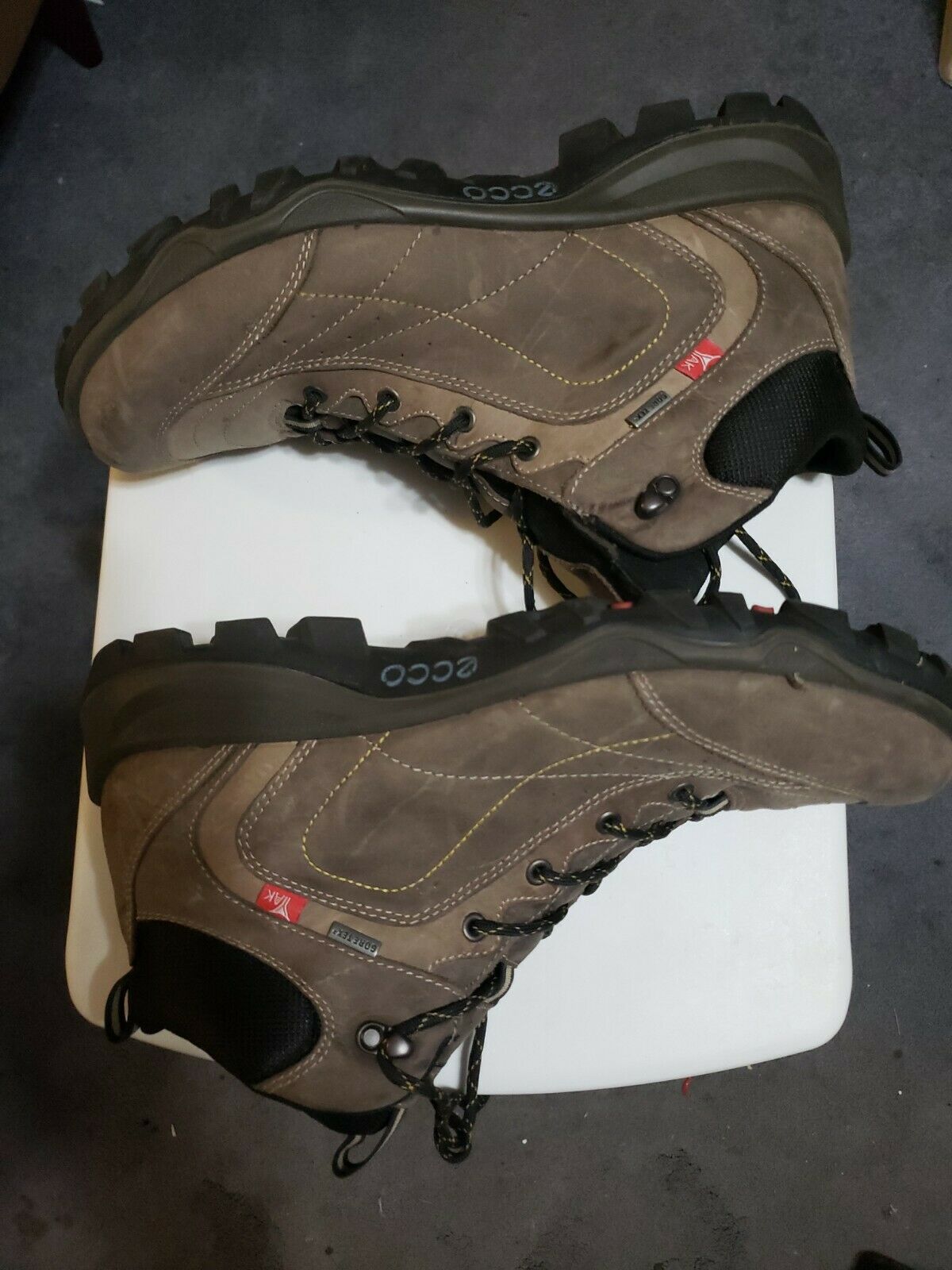 Ecco Yak Hiking Trail Boots Great Condition 47 Europe 13 US