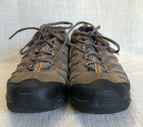 Merrell Vertis Ventilator Shoes Mens 8 Russet/orange Hiking Trail EUC